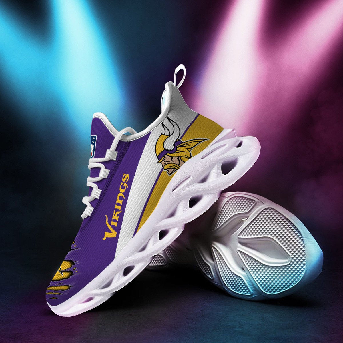 Minnesota Vikings Yezy Running Sneakers 959