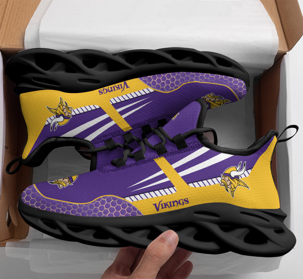 Minnesota Vikings Yezy Running Sneakers BG43