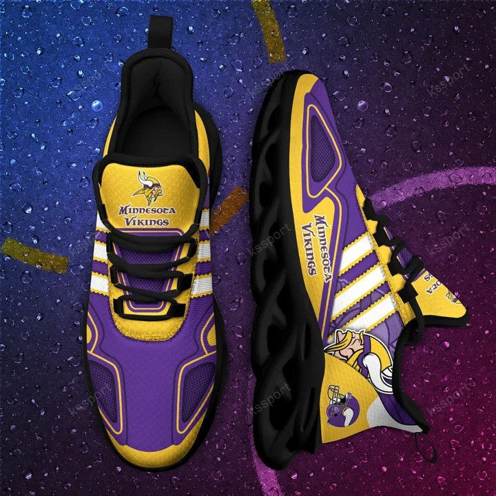 Minnesota Vikings Yezy Running Sneakers BG645