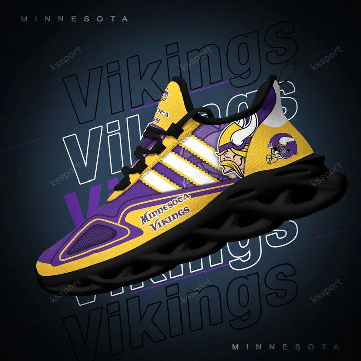 Minnesota Vikings Yezy Running Sneakers BG645