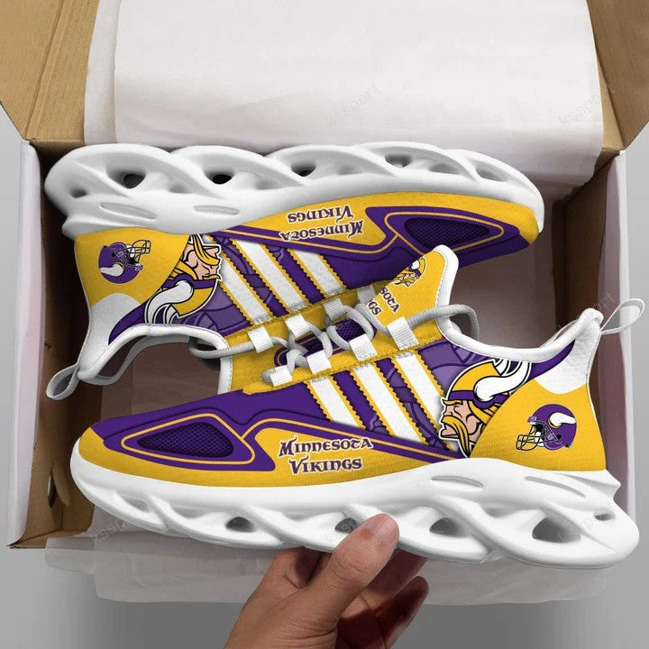 Minnesota Vikings Yezy Running Sneakers BG645