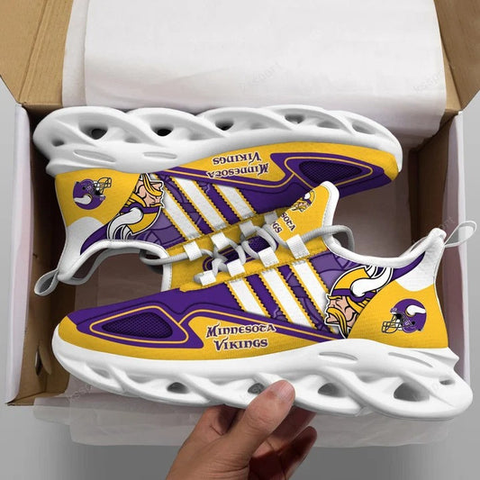 Minnesota Vikings Yezy Running Sneakers BG645
