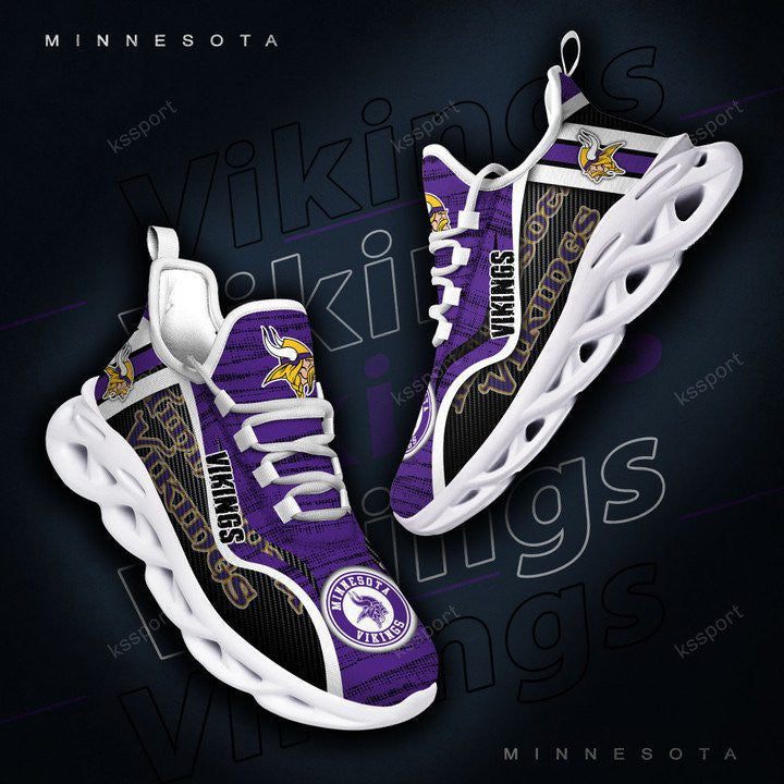 Minnesota Vikings Yezy Running Sneakers BG791