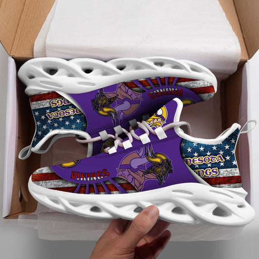 Minnesota Vikings Yezy Running Sneakers BG823