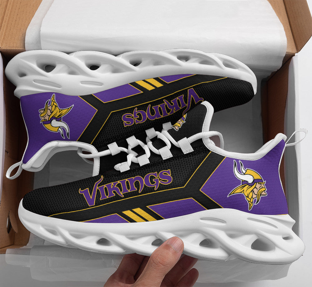 Minnesota Vikings Yezy Running Sneakers BG95