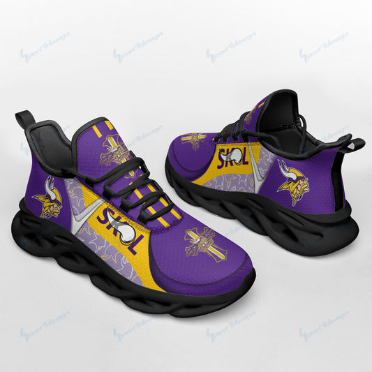 Minnesota Vikings Yezy Running Sneakers SPD116
