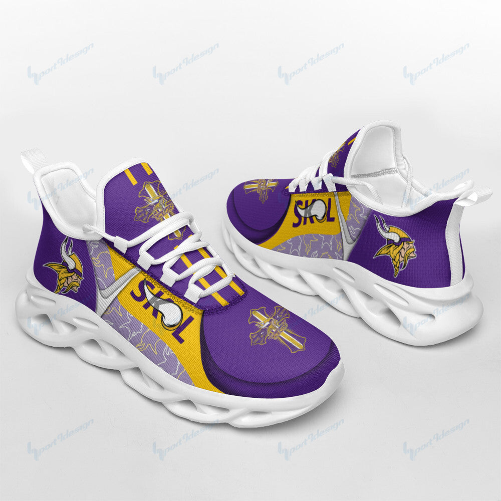 Minnesota Vikings Yezy Running Sneakers SPD116