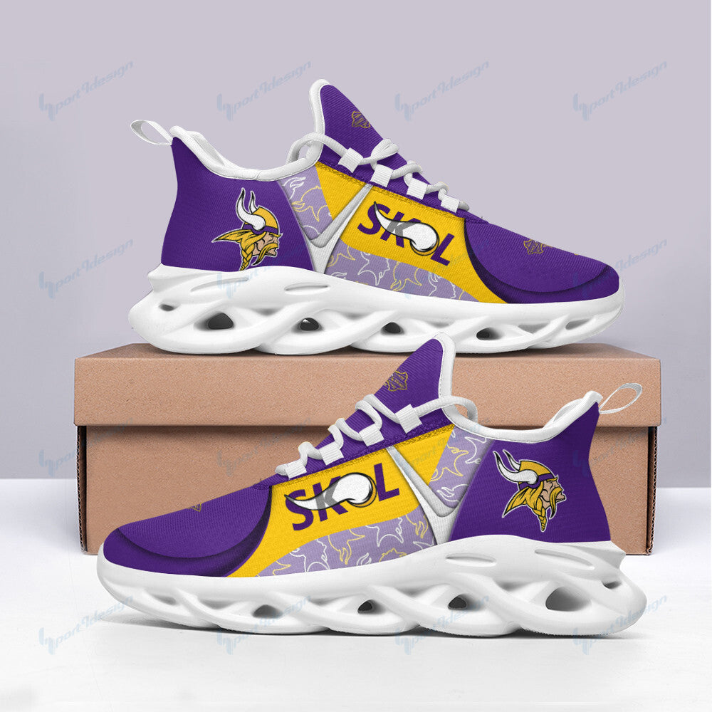 Minnesota Vikings Yezy Running Sneakers SPD116