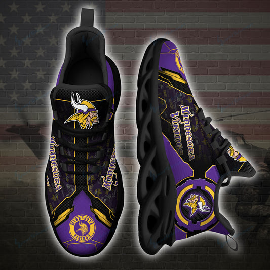 Minnesota Vikings Yezy Running Sneakers SPD24