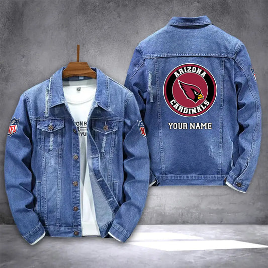 Arizona Cardinals Denim Jacket AZICOTADJ000089