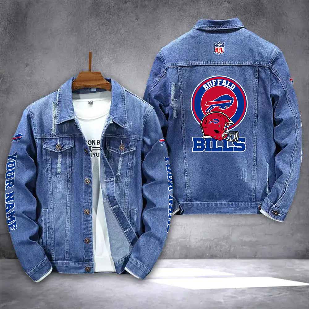 Buffalo Bills Denim Jacket AZICOTADJ000044