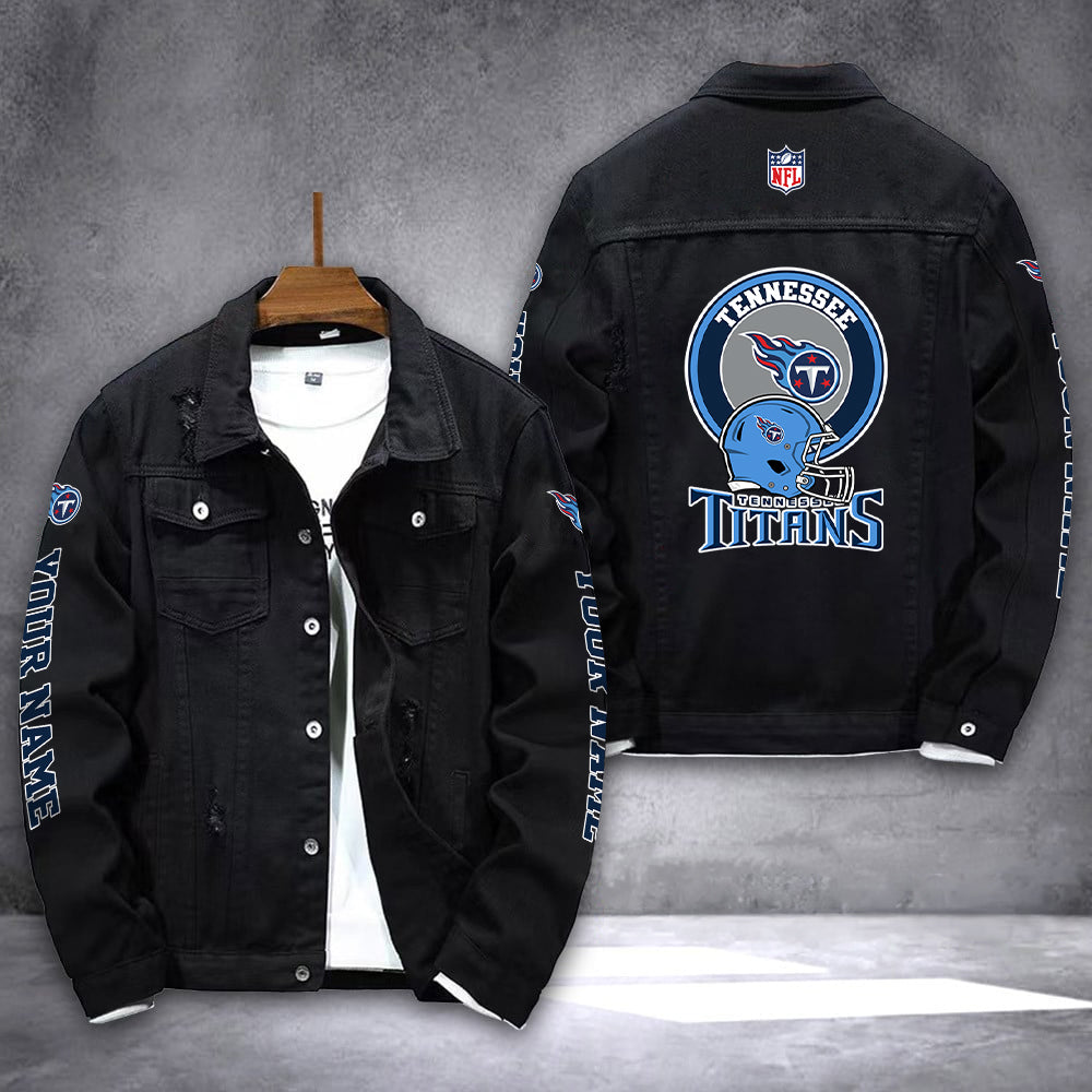 Tennessee Titans Denim Jacket AZICOTADJ000046