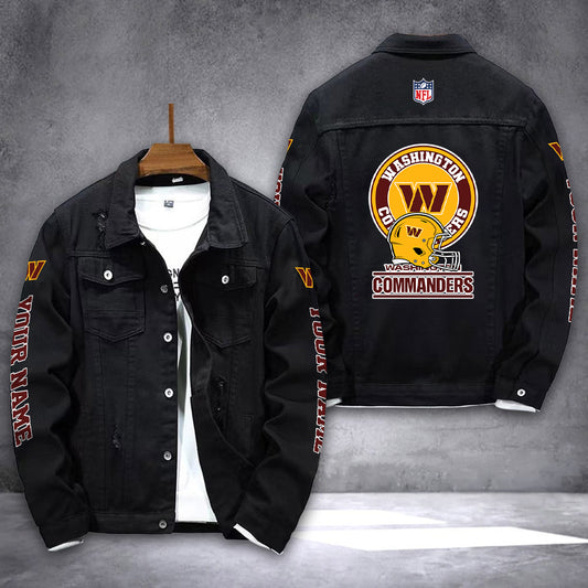 Washington Commanders Denim Jacket AZICOTADJ000053