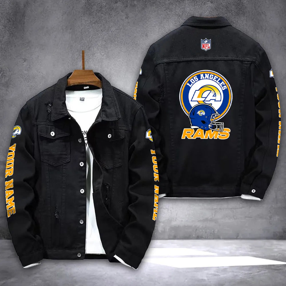 Los Angeles Rams Denim Jacket AZICOTADJ000056