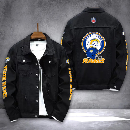 Los Angeles Rams Denim Jacket AZICOTADJ000056