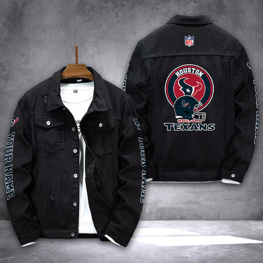 Houston Texans Denim Jacket AZICOTADJ000045