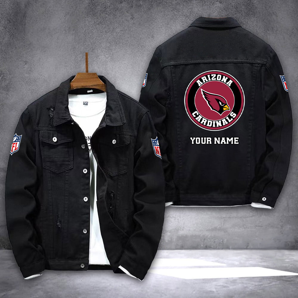 Arizona Cardinals Denim Jacket AZICOTADJ000089