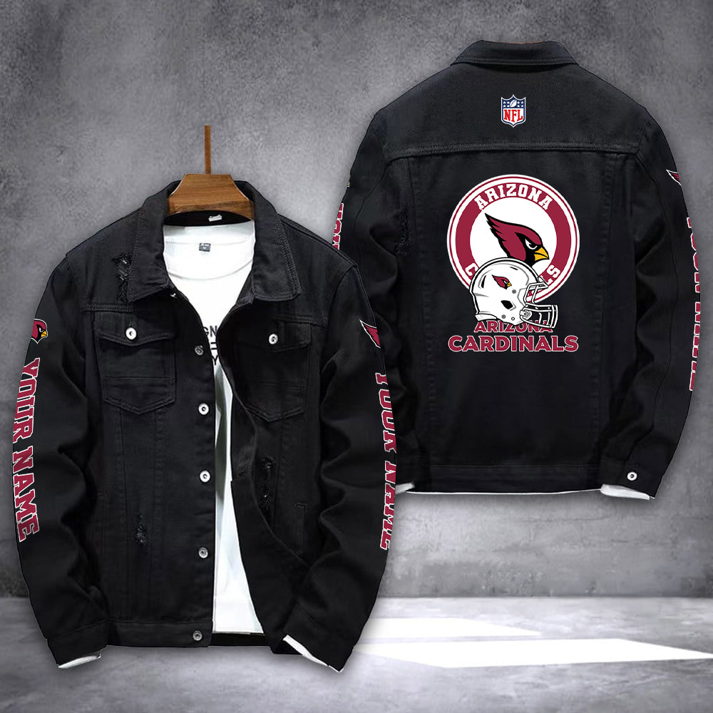 Arizona Cardinals Denim Jacket AZICOTADJ000057