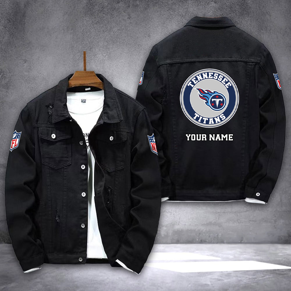 Tennessee Titans Denim Jacket AZICOTADJ000078