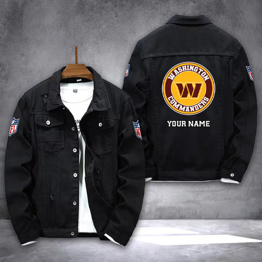 Washington Commanders Denim Jacket AZICOTADJ000085
