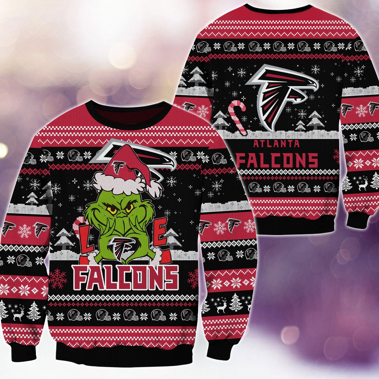 Atlanta Falcons Premium Ugly Christmas Sweater AZBTUSW000291