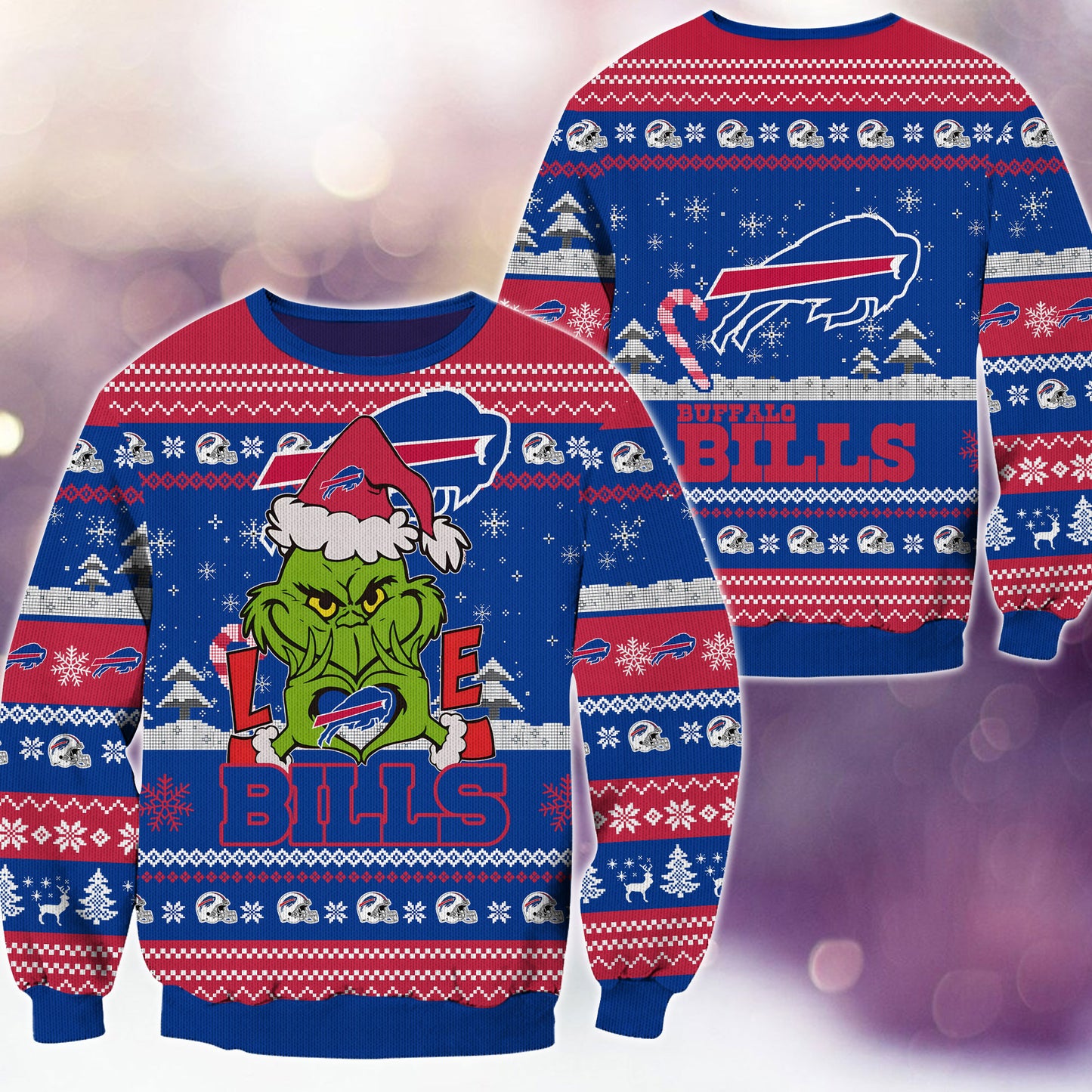 Buffalo Bills Premium Ugly Christmas Sweater AZBTUSW000293