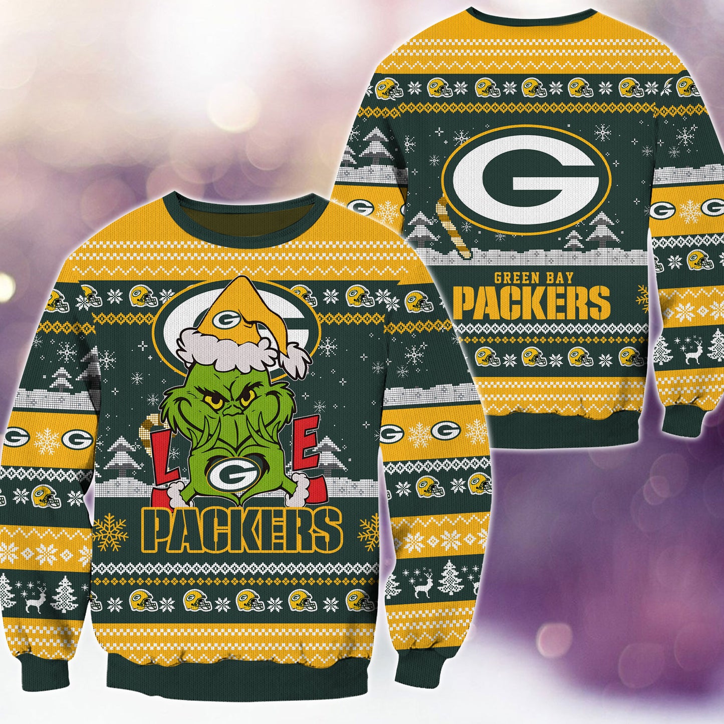 Green Bay Packers Premium Ugly Christmas Sweater AZBTUSW000285