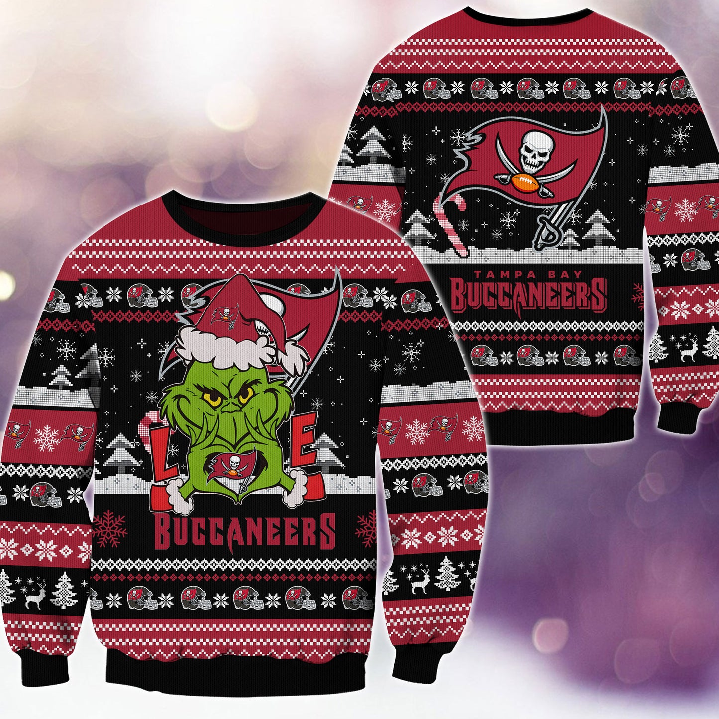 Tampa Bay Buccaneers Premium Ugly Christmas Sweater AZBTUSW000276
