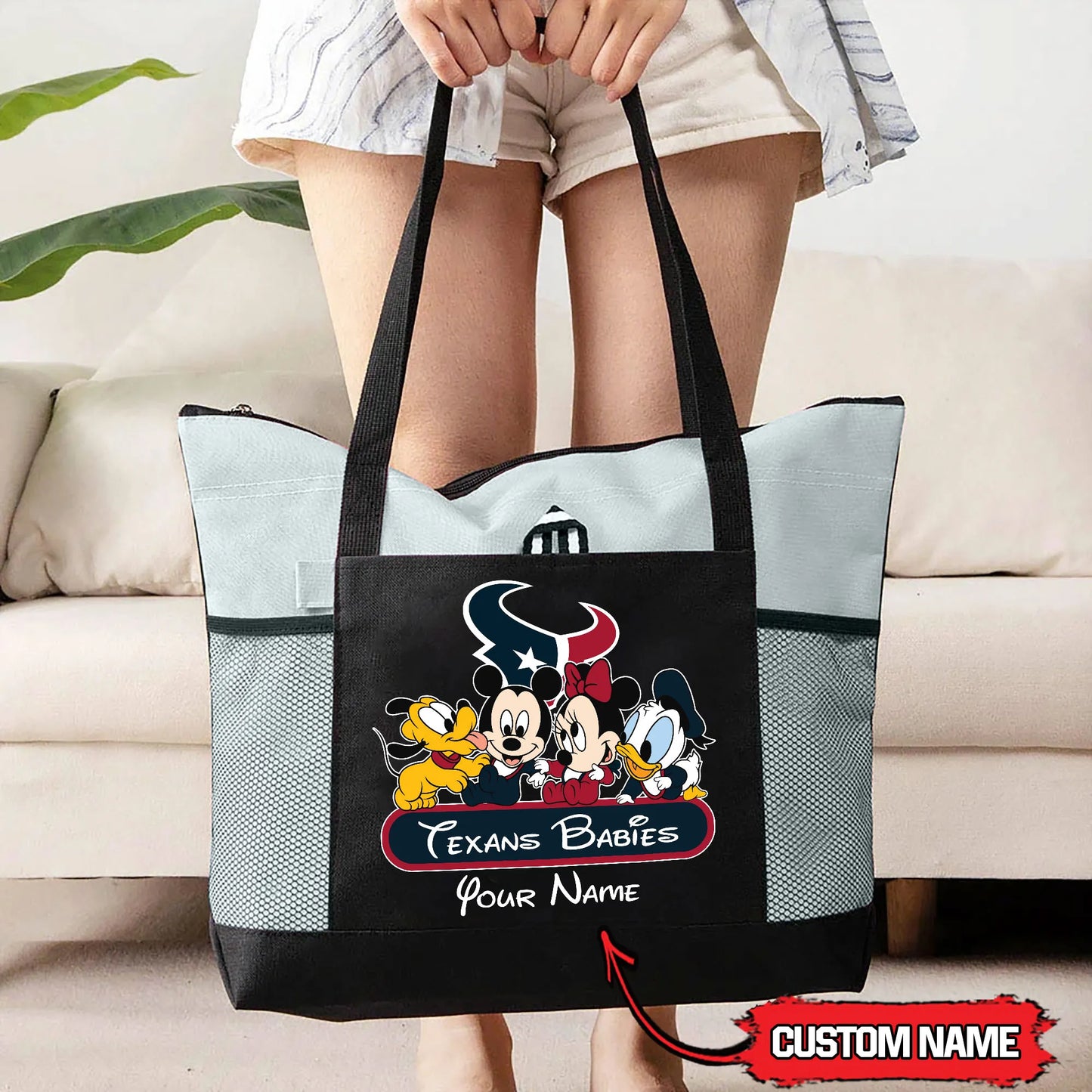 Houston Texans Personalized Babies Tote Bag AZBTBTB000029