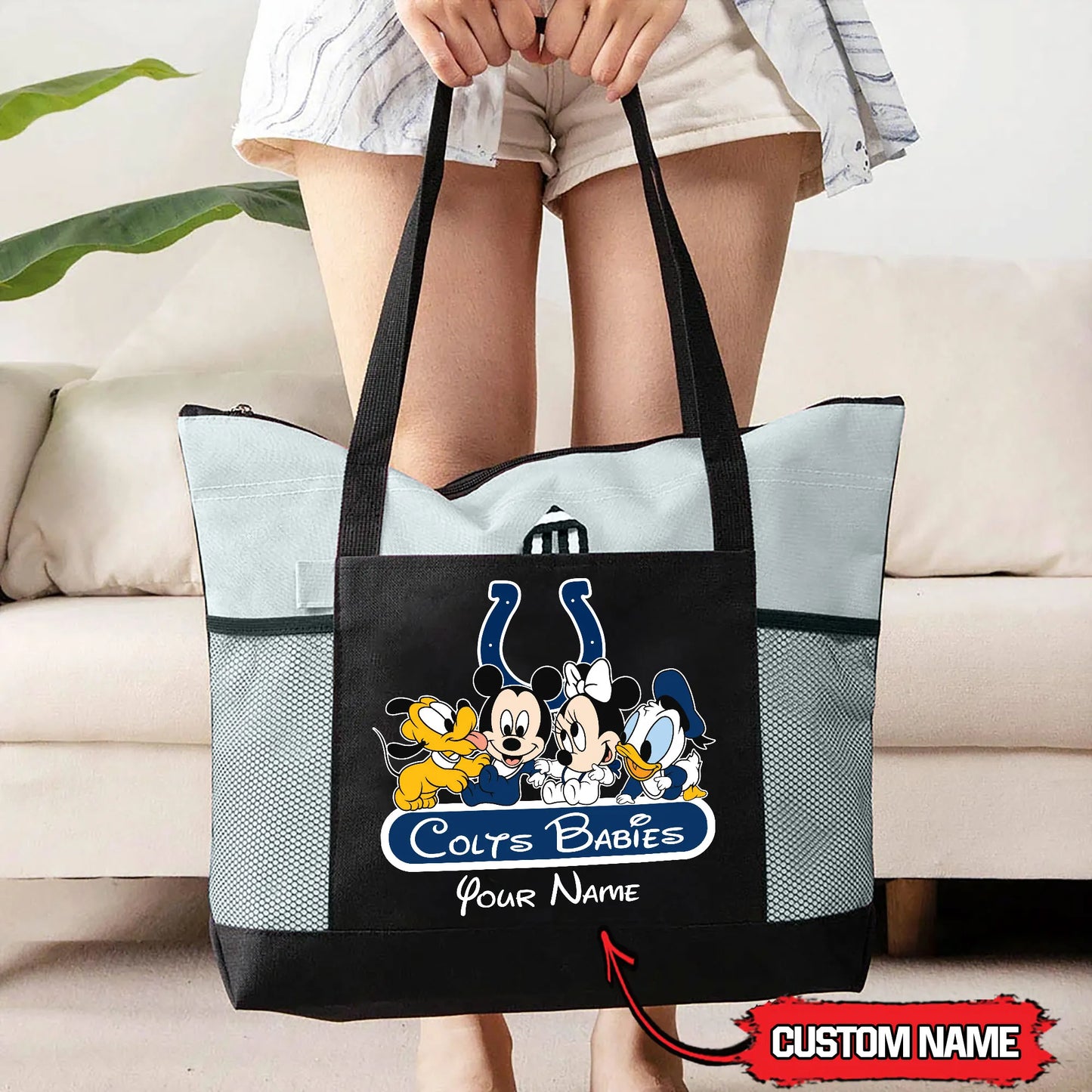 Indianapolis Colts Personalized Babies Tote Bag AZBTBTB000030