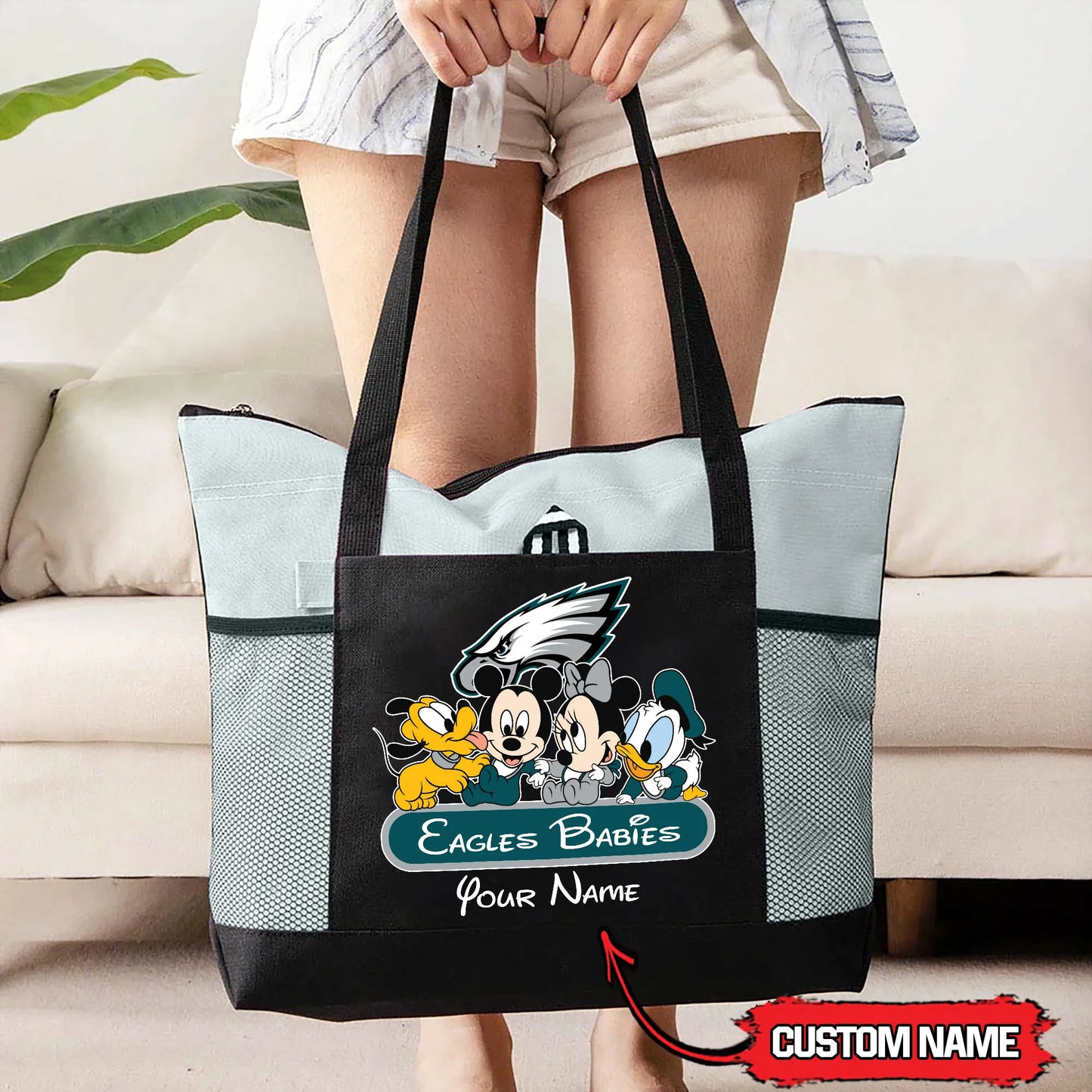 Philadelphia Eagles Personalized Babies Tote Bag AZBTBTB000005