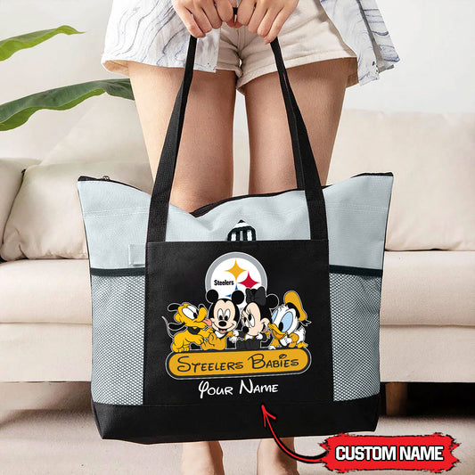 Pittsburgh Steelers Personalized Babies Tote Bag AZBTBTB000006