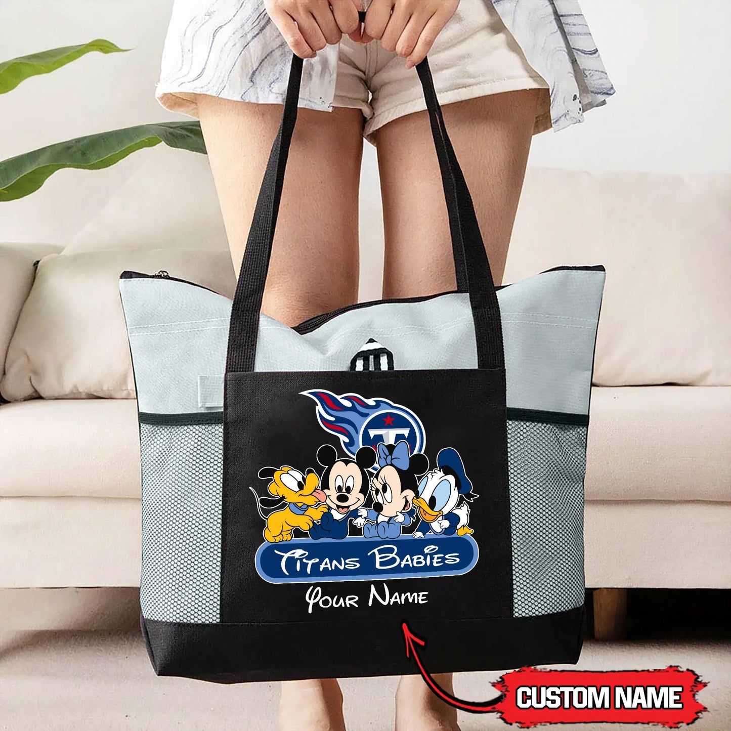 Tennessee Titans Personalized Babies Tote Bag AZBTBTB000015