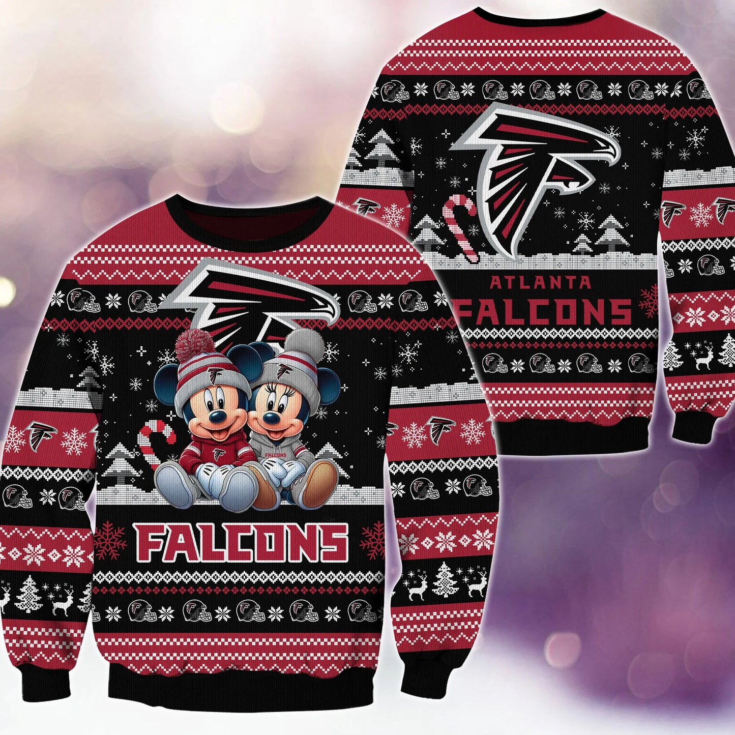 Atlanta Falcons Premium Collections Ugly Christmas Sweater AZBTUSW000363