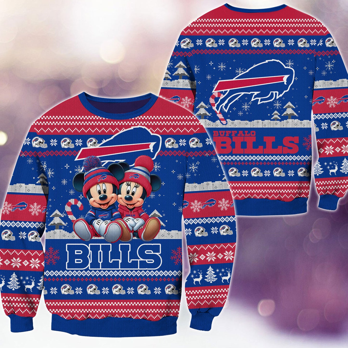 Buffalo Bills Premium Collections Ugly Christmas Sweater AZBTUSW000365