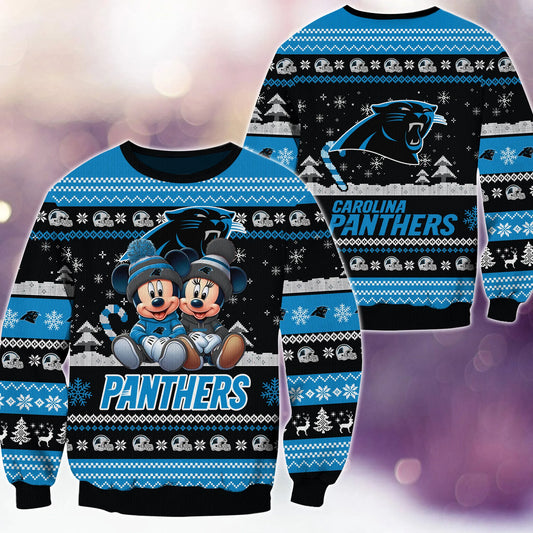 Carolina Panthers Premium Collections Ugly Christmas Sweater AZBTUSW000366