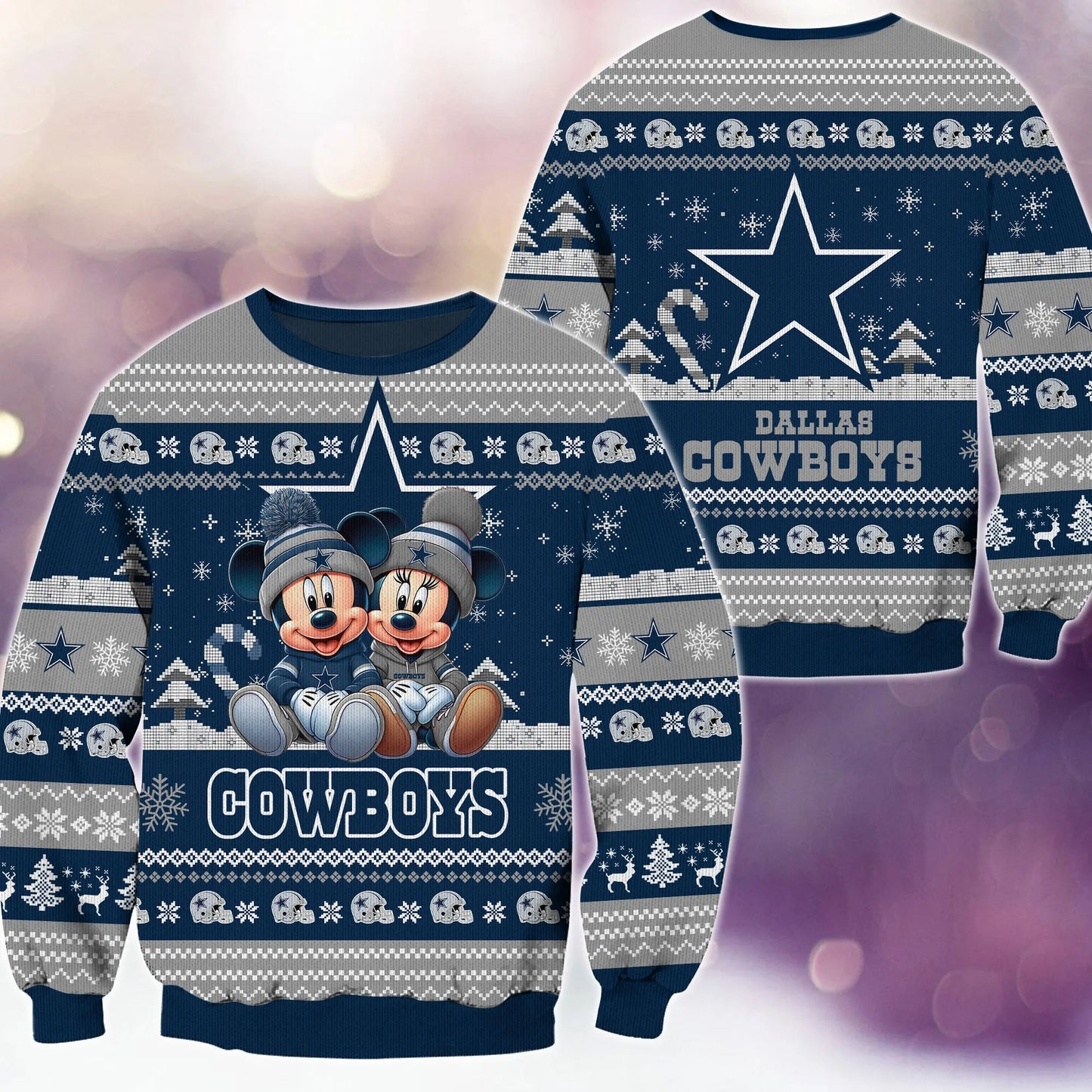 Dallas Cowboys Premium Collections Ugly Christmas Sweater AZBTUSW000370