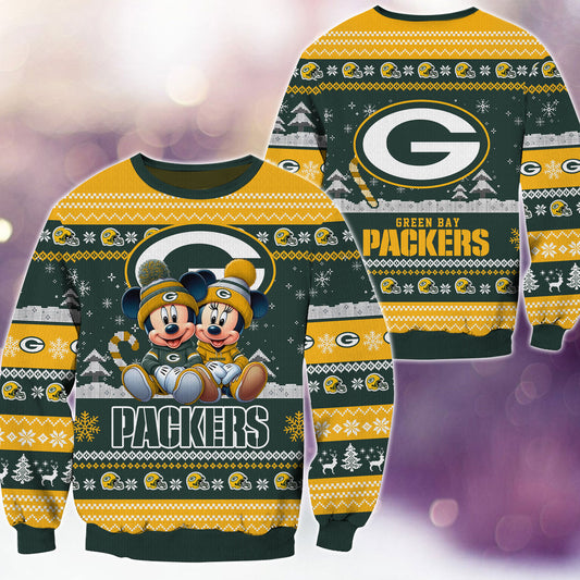 Green Bay Packers Premium Collections Ugly Christmas Sweater AZBTUSW000373