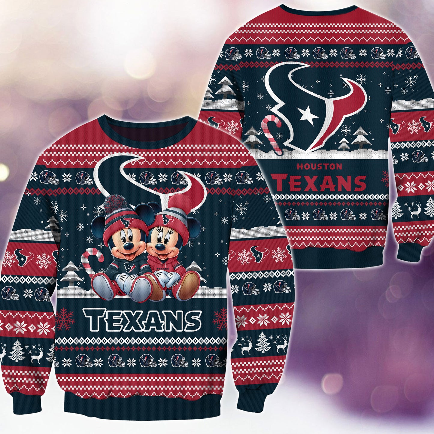Houston Texans Premium Collections Ugly Christmas Sweater AZBTUSW000374