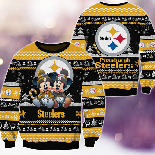 Pittsburgh Steelers Premium Collections Ugly Christmas Sweater AZBTUSW000360
