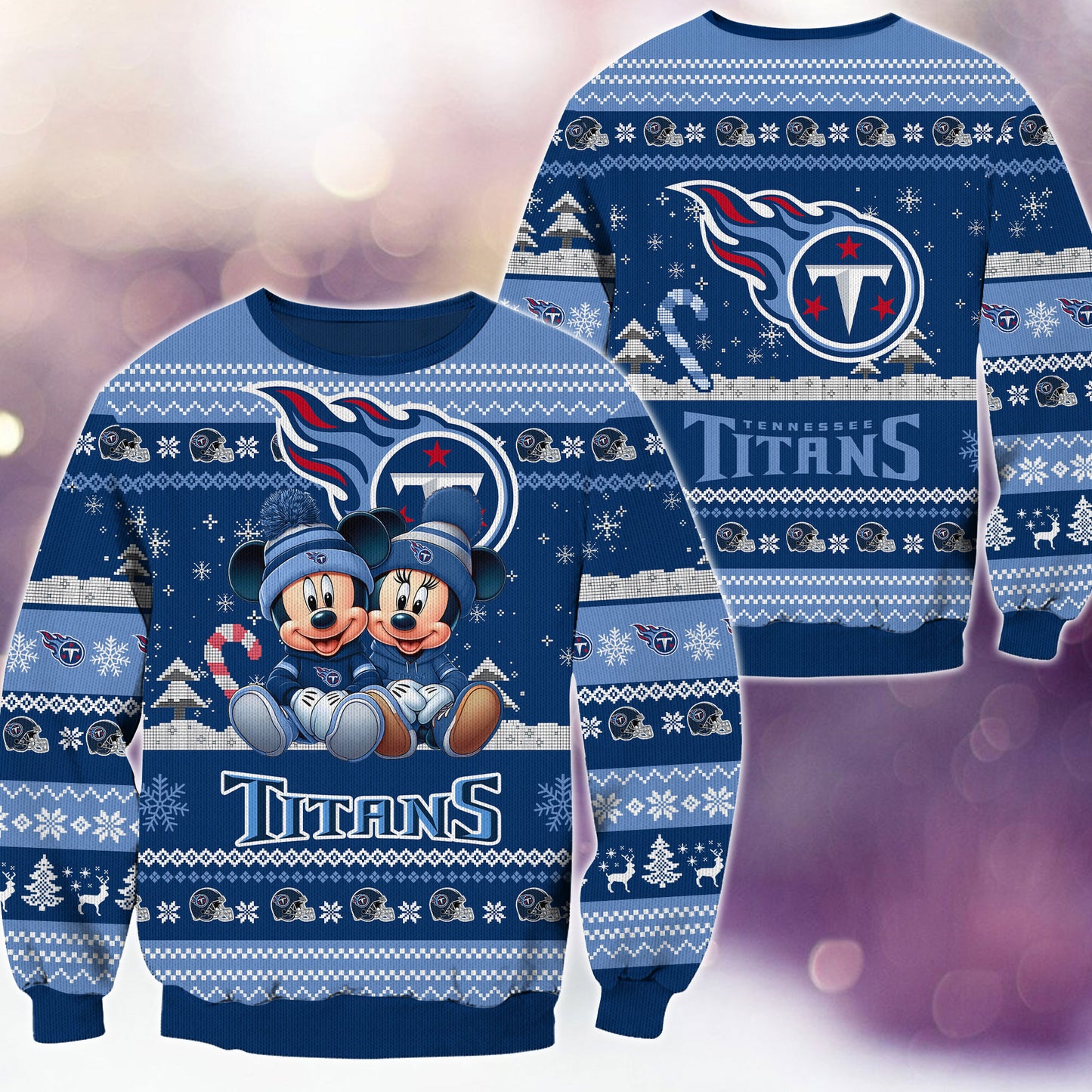 Tennessee Titans Premium Collections Ugly Christmas Sweater AZBTUSW000382