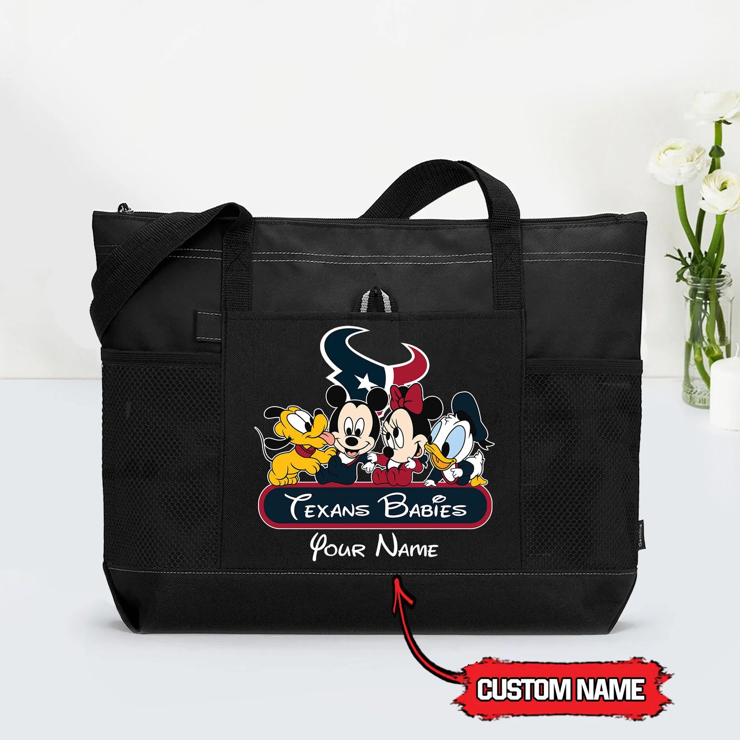 Houston Texans Personalized Babies Tote Bag AZBTBTB000029