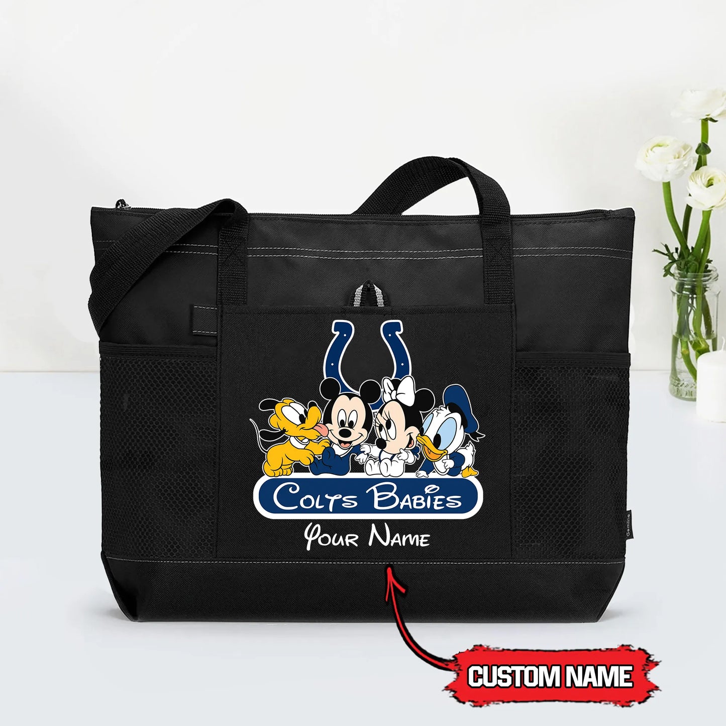 Indianapolis Colts Personalized Babies Tote Bag AZBTBTB000030