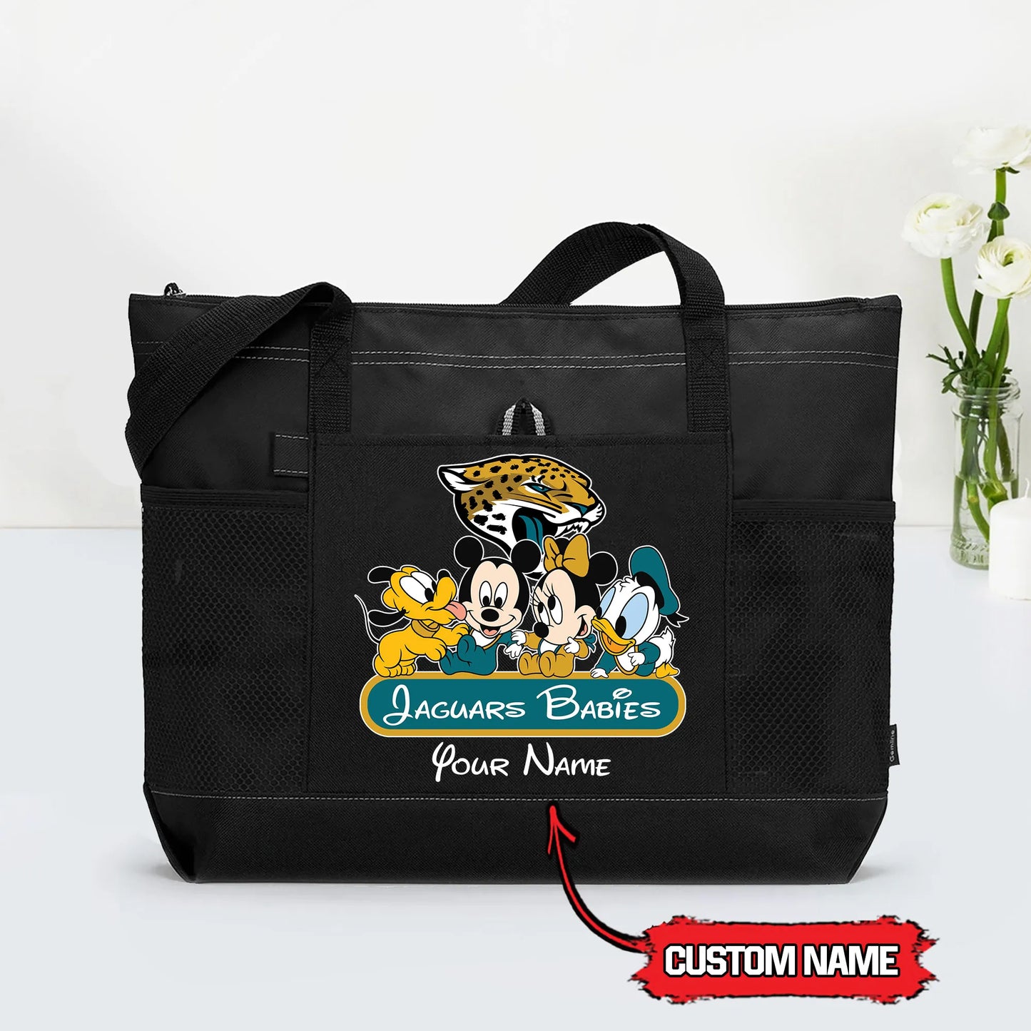 Jacksonville Jaguars Personalized Babies Tote Bag AZBTBTB000031