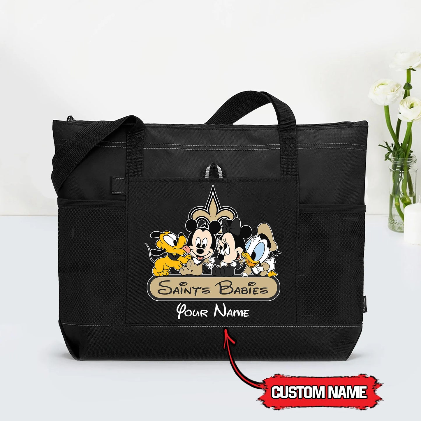 New Orleans Saints Personalized Babies Tote Bag AZBTBTB000001