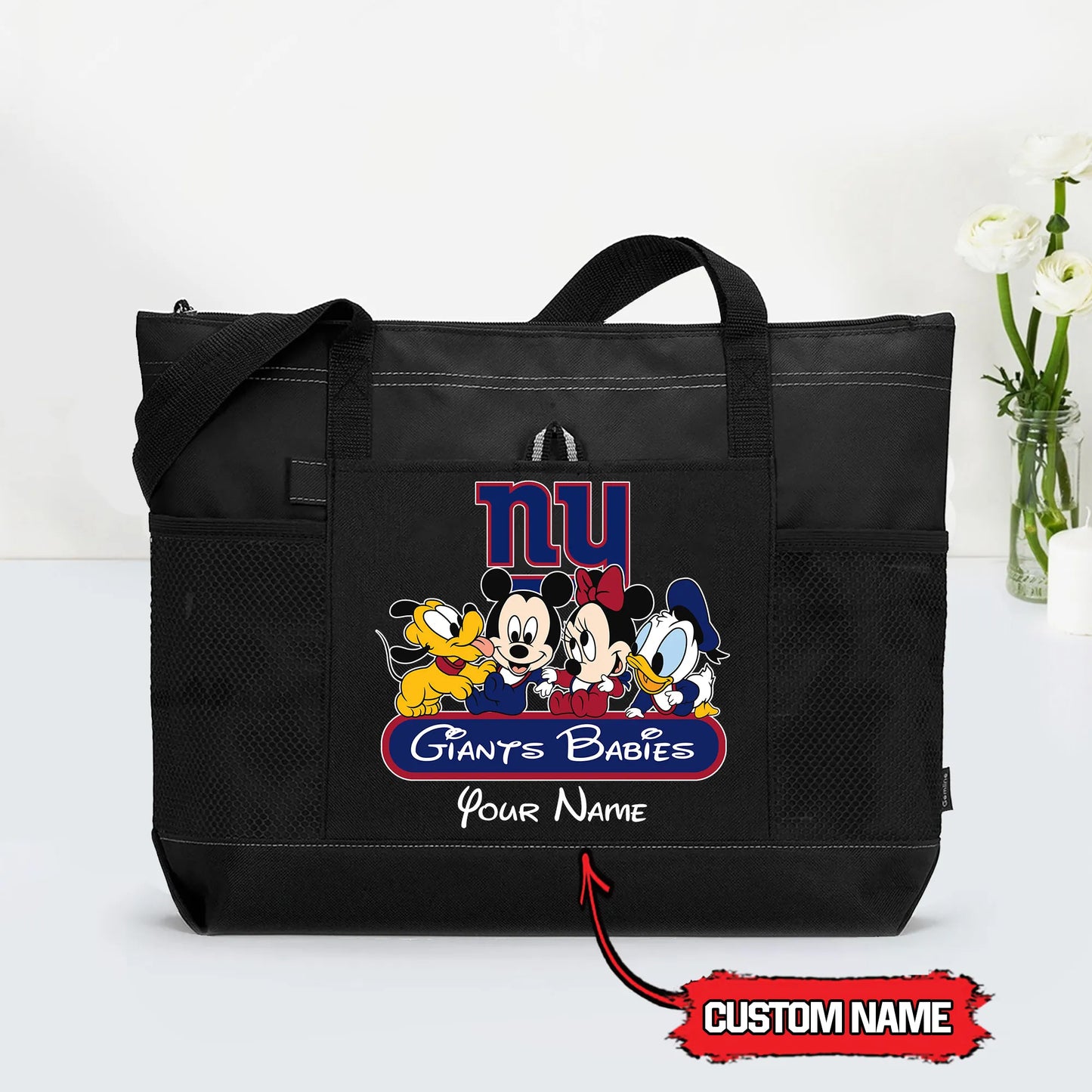 New York Giants Personalized Babies Tote Bag AZBTBTB000002