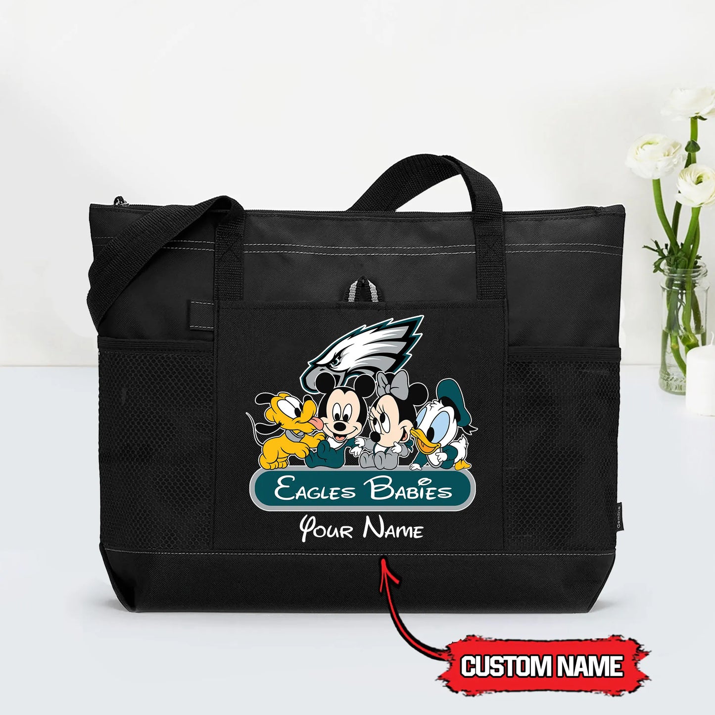 Philadelphia Eagles Personalized Babies Tote Bag AZBTBTB000005