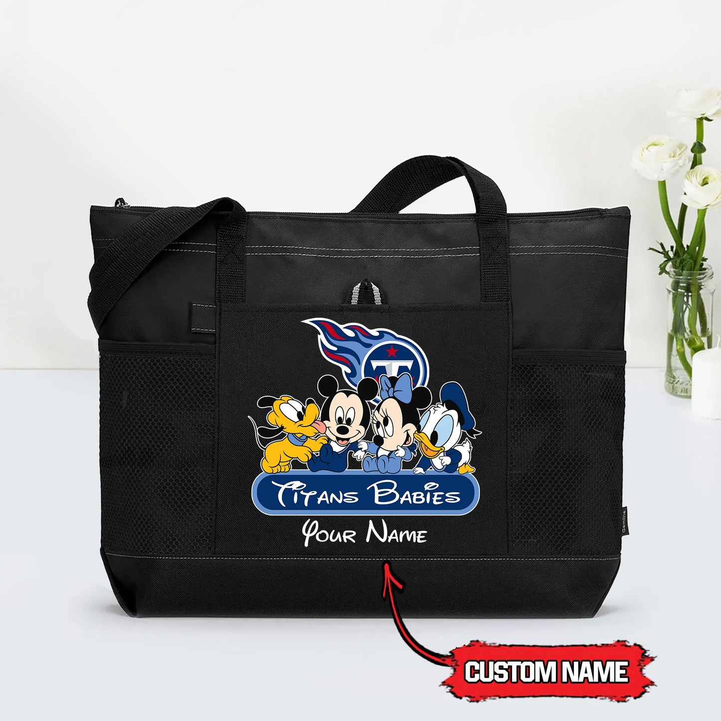Tennessee Titans Personalized Babies Tote Bag AZBTBTB000015