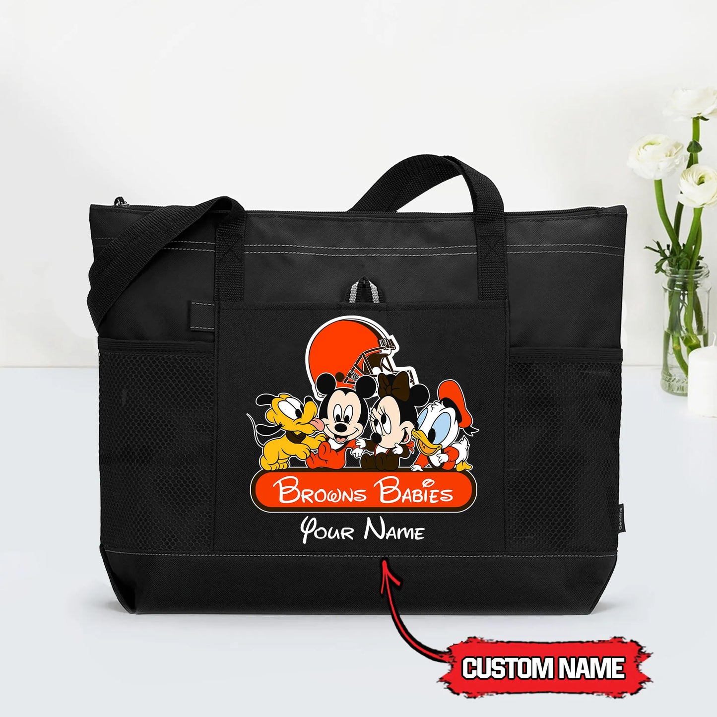 Cleveland Browns Personalized Babies Tote Bag AZBTBTB000020