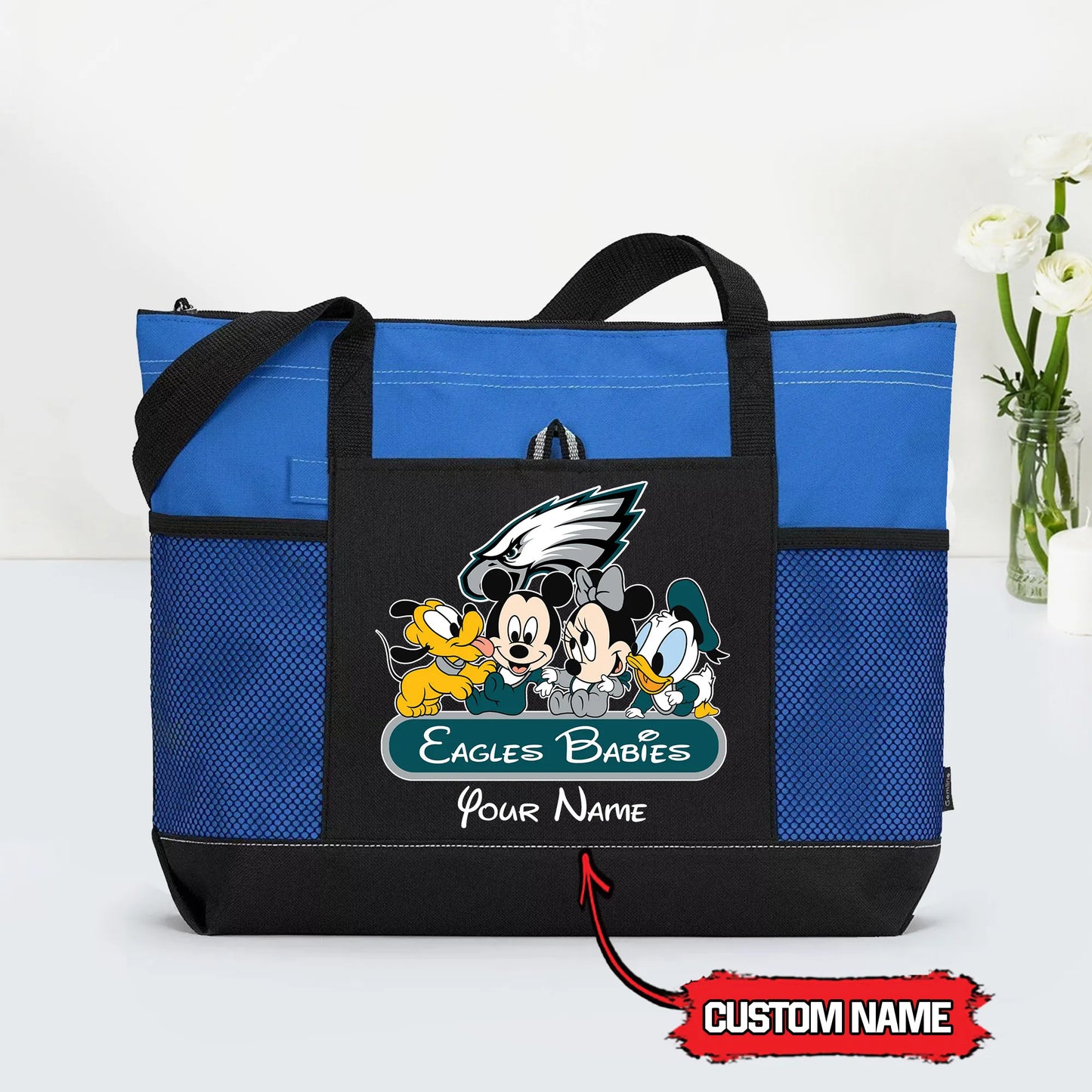 Philadelphia Eagles Personalized Babies Tote Bag AZBTBTB000005